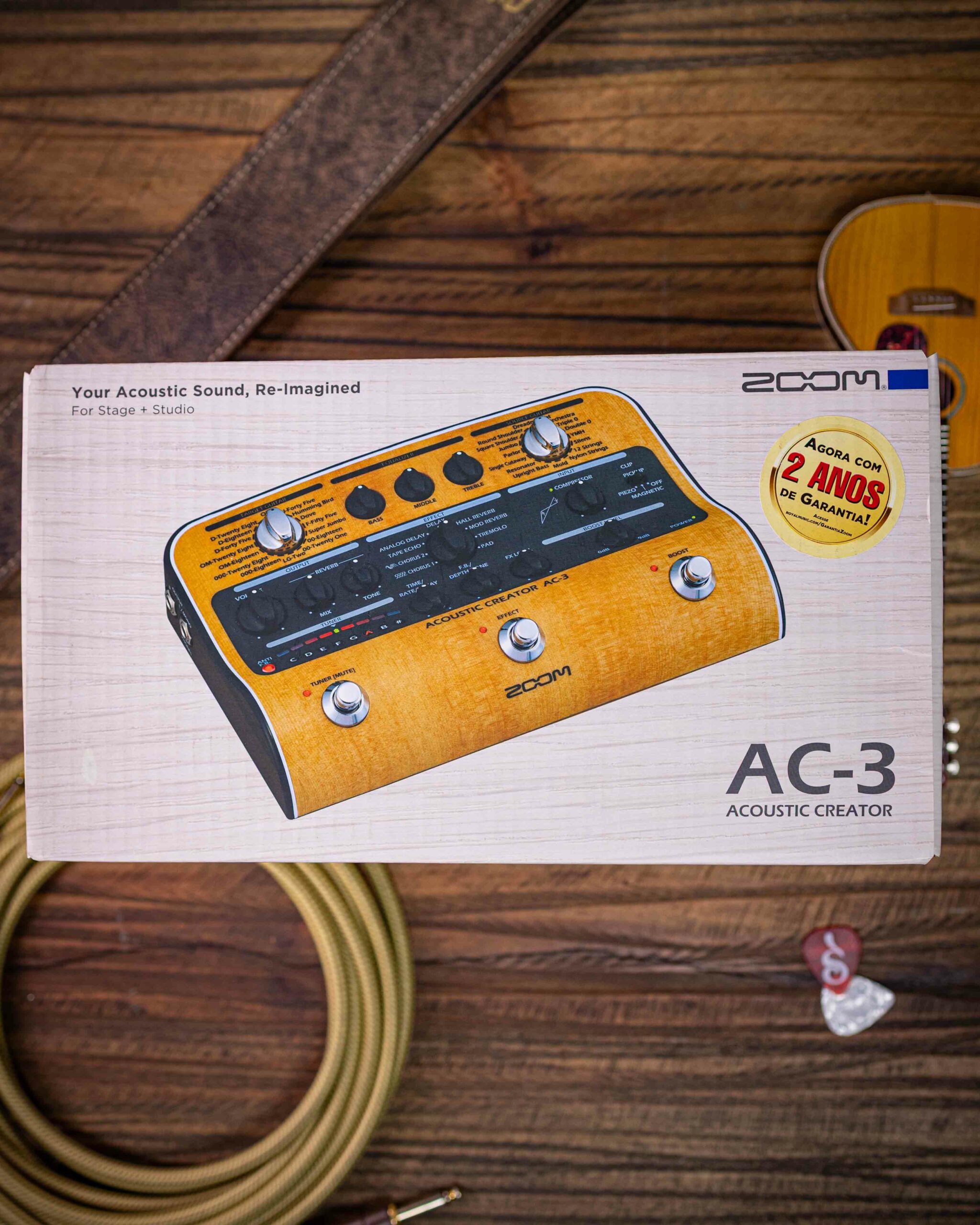Zoom AC-3 - Singular Guitar