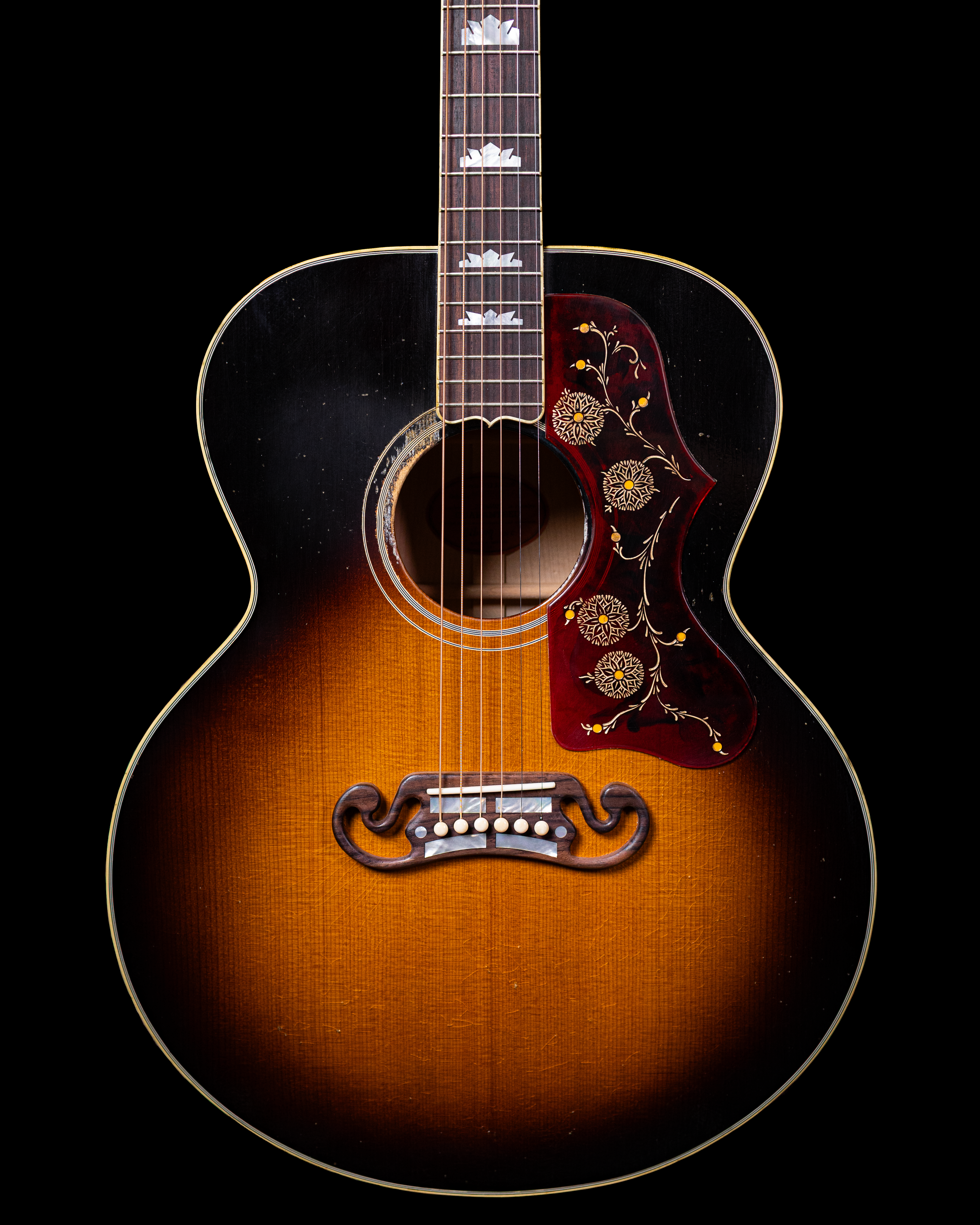 Gibson 1957 SJ-200 Light Aged Vintage Sunburst - Singular Guitar